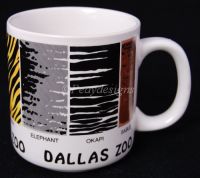 DALLAS ZOO Animal Skin Print Pattern Coffee Mug
